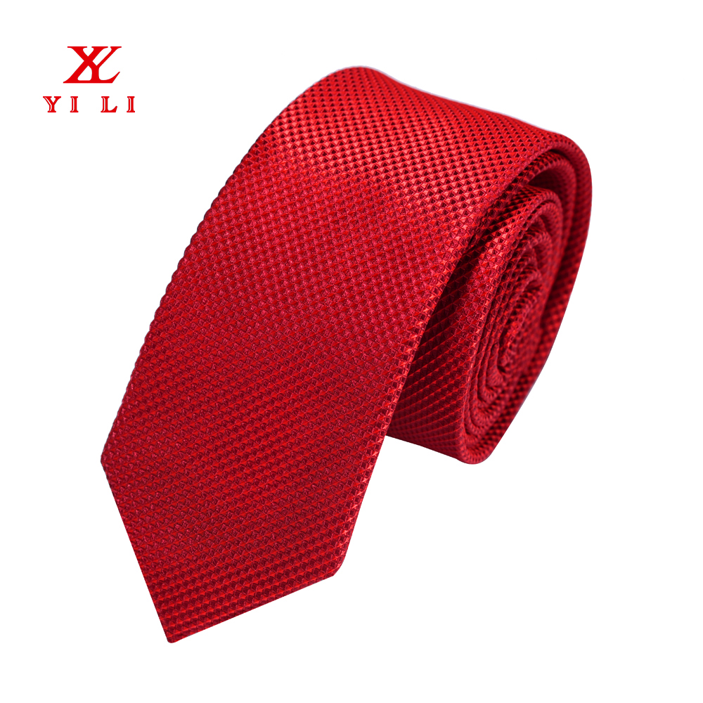 廠家定制紅色結(jié)婚提花新郎領(lǐng)帶