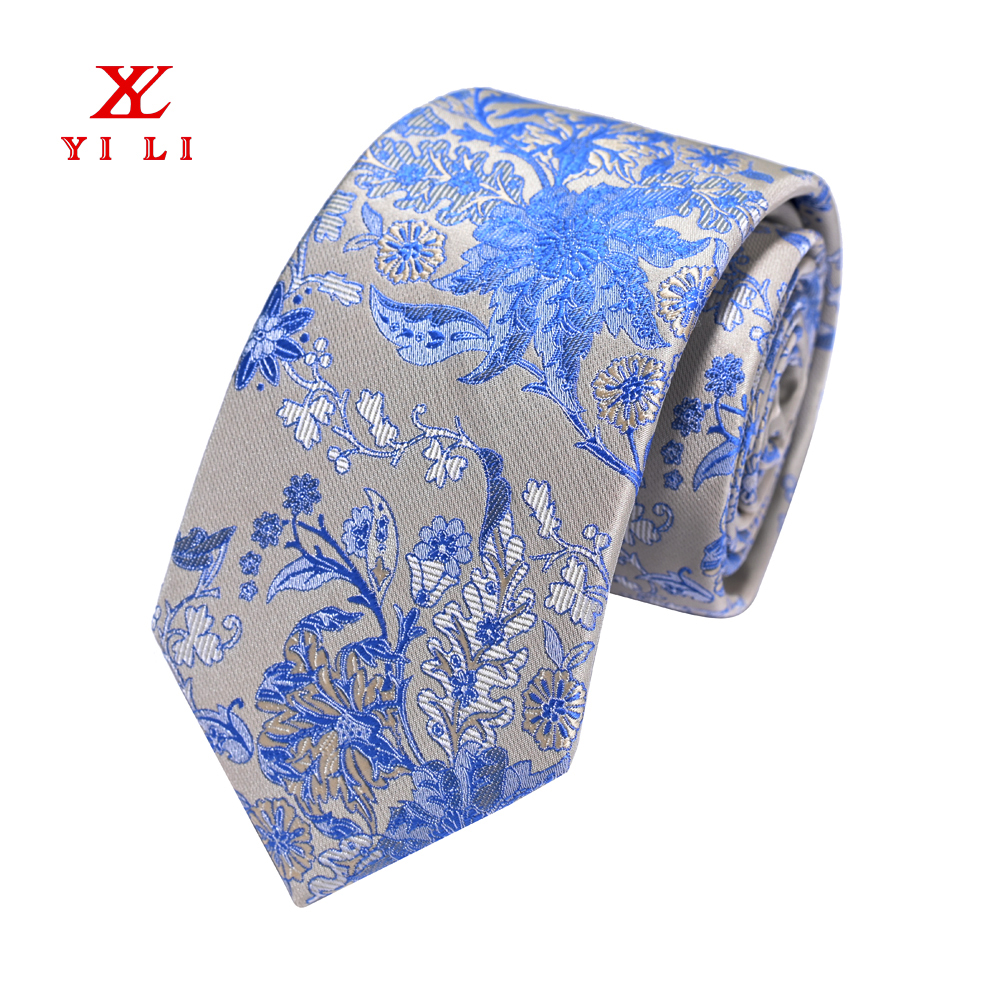 時(shí)尚新款滌絲領(lǐng)帶淺色中性休閑提花領(lǐng)帶